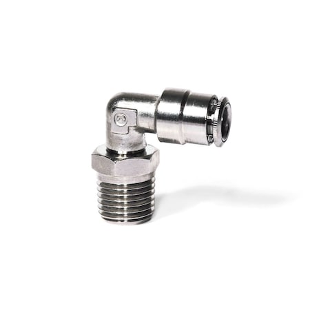 Camozzi #6520 04-02, Swivel Male Elbow, 1/4" OD X 1/8" NPT 6520 04-02